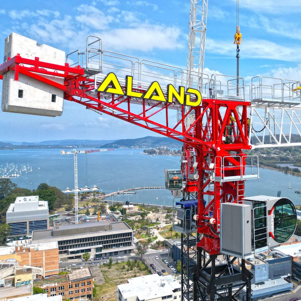 High-tech cranes rise over Gosford’s Archibald site